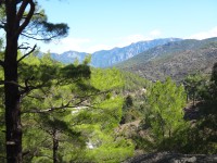 nádherné údolí v pohoří Taurus