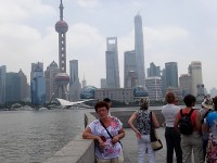Šanghaj a také turisté