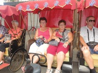 Peking jízda rikšou