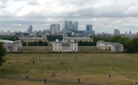 Greenwich Royal Palace od observatoře