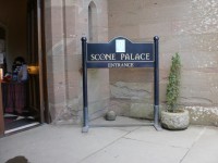 Scone Palace vstup do zámku