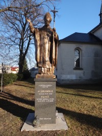 socha papeže Jana Pavla II.