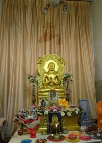 Buddha Temple - zlatá socha Buddhy