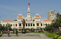 Saigon náměstí Ho Chi Minha