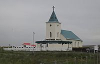 Island - Reykjahlíd, kostel