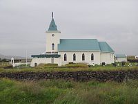 kostelík se hřbitovem