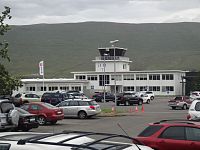Island - Akureyri, letiště
