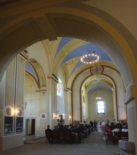 interiér kostela sv. Josefa