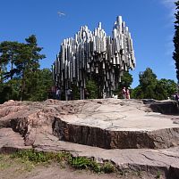 Helsinky - Sibeliův pomník