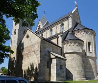 Maďarsko - Lébény - bazilika sv. Jakuba