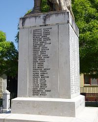 pomník I. svět. války