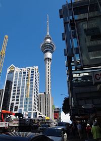 Nový Zéland - Auckland - Sky Tower