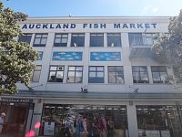 Nový Zéland - Auckland - rybí trh