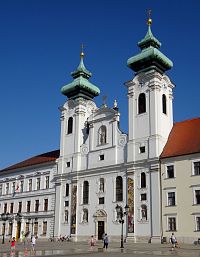 Maďarsko - Györ, kostel sv. Ignáce z Loyoly
