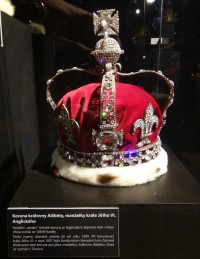 britská královská koruna s diamantem Koh-I-Noor