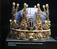 dědičná koruna švédského krále Karla X. Gustava