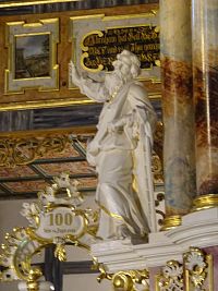 socha z oltáře