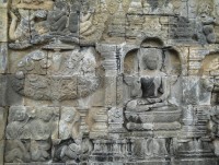Borobudur reliéf