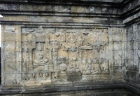 Borobudur reliéf