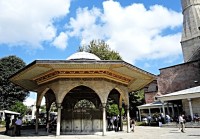 Istanbul fontána pro rituální očistu