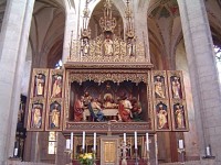 Kutná Hora sv.Barbora oltář