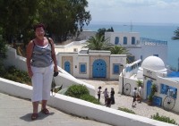 Sidi bou Said malebné městečko