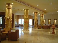 Sahara vstupní hala hotelu
