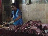 Maledivy Male rybí trh