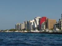 Maledivy Male moderní část