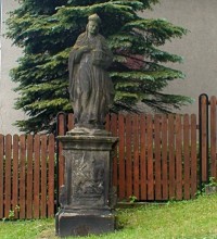 Petřvald barokní socha
