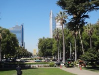 Sacramento pohled od Capitolu