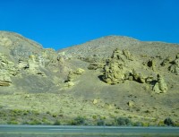 hory cestou k solnému jezeru