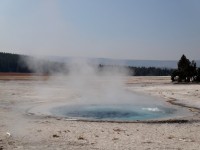 Yellowstone sirné jezírko