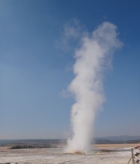 Yellowstone gejzír ve Fouintain Paint Pots