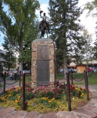 Jackson pomník kovboje