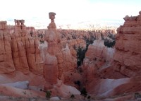 Bryce Canyon vypadá to jako poháry