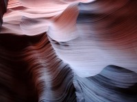 Antelope Canyon jako duny písku
