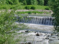 Dětmarovice - Koukolná splav na řece Olši