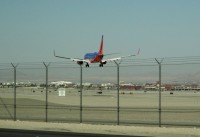 Las Vegas letiště přímo ve městě
