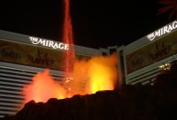 Las Vegas výbuch sopky