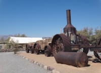 Death Valley Furnace Creek Ranch parní stroj