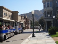 Los Angeles Universal Studios projížďka vláčkem