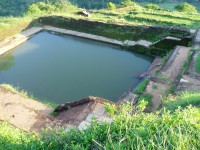 Sigiriya nádrže na vodu