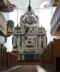 Orlová oltář evangel.kostela