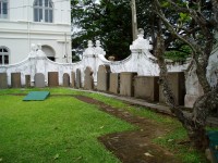 Galle hřbitůvek u kostela