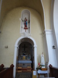 Jablunkov boční kaple Panny Marie Bolestné v kostele Božího Těla