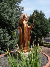 Jablunkov socha papeže Jana Pavla II.