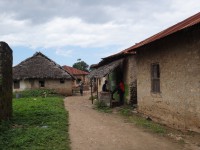 Wasini ulička ve vesnici