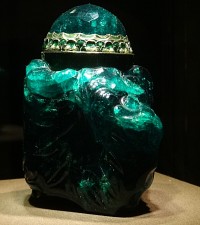 Vídeň klenotnice smaragdová nádoba