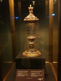 Vídeň klenotnice burgundský pohár